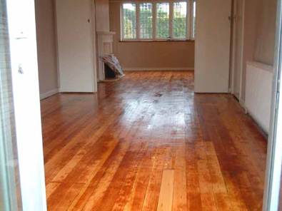 beautiful wooden floor restoration